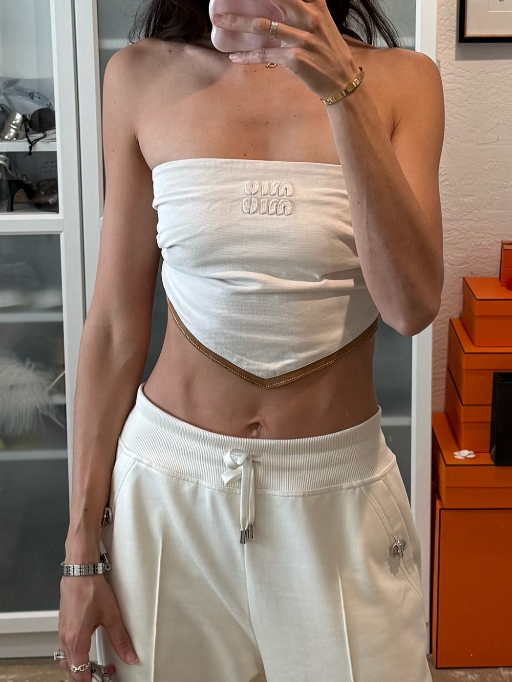 MIU MIU Bandana top 40 (US4)